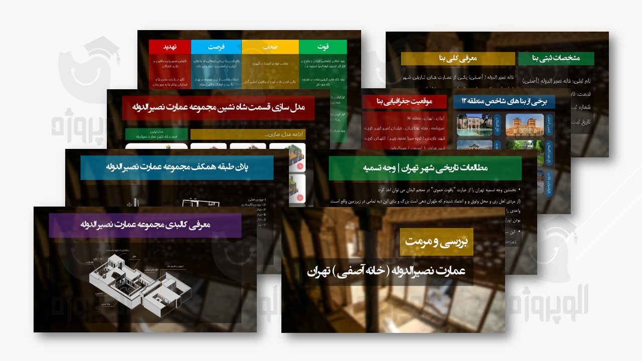 مرمت عمارت نصیرالدوله (آصفی) مرمت عمارت نصیرالدوله (آصفی)